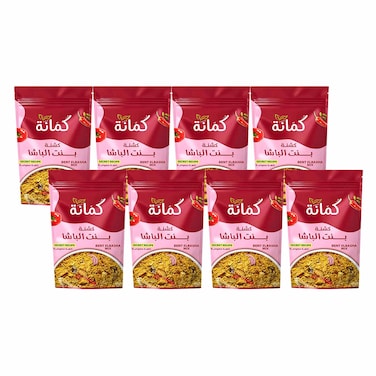 كمانة - خلطة بنت الباشا كشنة للكبسة بالنكهة السعودية 80 جرام × 8
