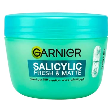 Garnier Face Cream Salicylic Refreshment And Matte Hydration - 85ml