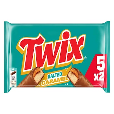 Twix Salted Caramel Chocolate Bar &ndash; 230 g