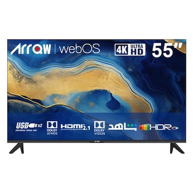 Arrqw 55 Inches 4K QLED Smart TV (Webos)