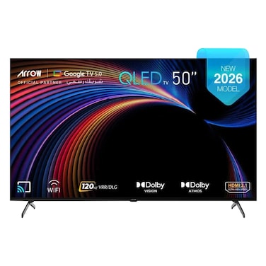 Arrqw 50 Inches 4K QLED Smart TV (Webos)