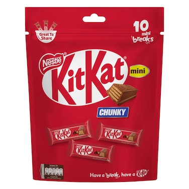 KitKat Chunky Mini Bag, 160 g