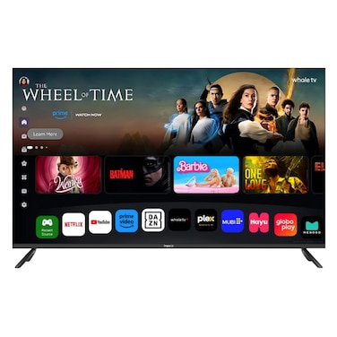Impex - 43" Smart Qled TV 43 Inch, Fhd, Whale Os Smart TV With Ai Voice Assistant (Chatgpt), Netflix Youtube Disney Prime Video, 176&deg; Viewing Angle, 6.5ms Response, A+ Panel, 2 Hdmi 2 Usb, Rj45, 90w - (Wios43q) Black