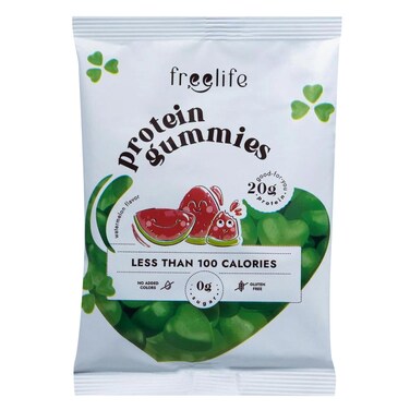 Free Life Watermelon Protein Gummies, 32g