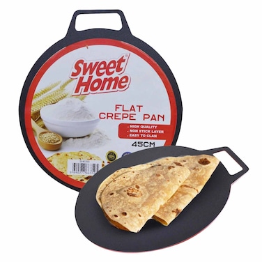 Sweet Home Flat Crepe Pan &ndash; 45 cm