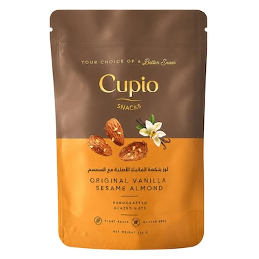 Cupio Original Vanilla Sesame Almond, 125g