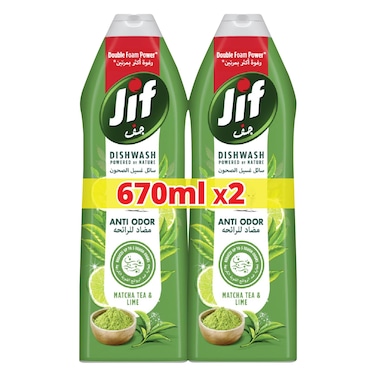 JIF DW ANTI ODOR 2X670ML