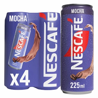 NESCAFE - Ready To Drink Mocha 225ml x4