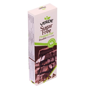 Verde - Sugar Free Protein Bar Double Chocolate 50g