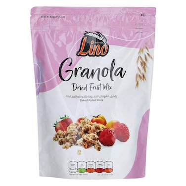 Lino - Granola With Dried Fruit Mix 350g