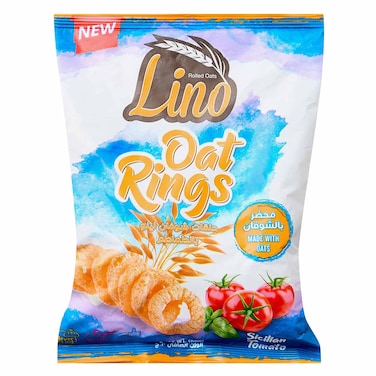Lino - Oat Rings Sicilian Tomato Flavor 60g