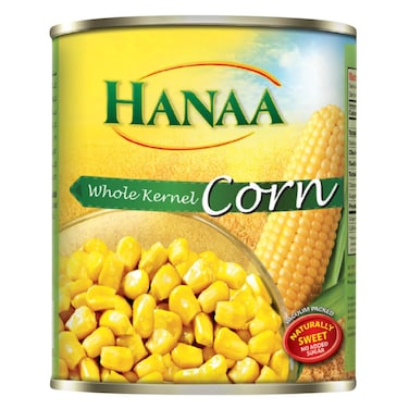 Hanaa Whole Kernel Corn &ndash; 180 g