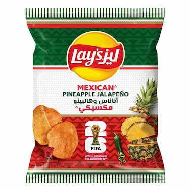 Lay's Mexican Pineapple Jalape&ntilde;o Potato Chips 45g
