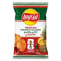 Lay's Mexican Pineapple Jalapeno Potato Chips 155 g