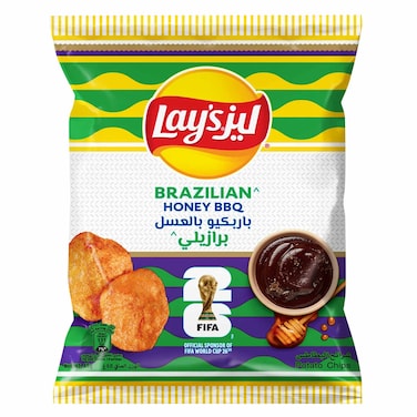 Lay's Brazilian Honey BBQ Potato Chips 45g