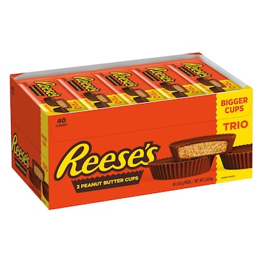 Reese's Peanut Butter Trio &ndash; 40 &times; 63 g