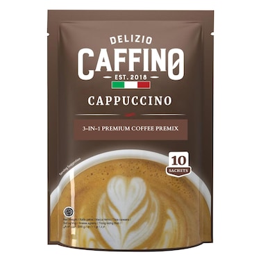 Caffino Classic Cappuccino &ndash; 10 Sachets &times; 20 g