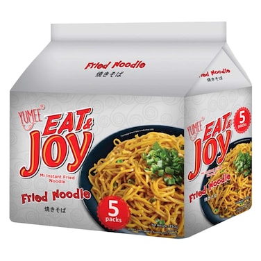 Yumef Joy Fried Noodles &ndash; Instant Noodles &ndash; 5 Packs &ndash; Net Weight 350 g