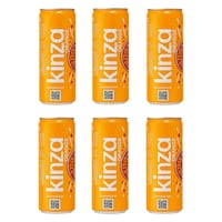 KINZA - Orange Soft Drink 250ml x6