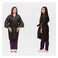 AlKhuzama Disposable Kimono, Black