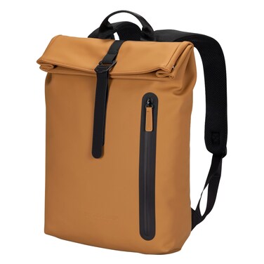 Tom Cruiser PU Backpack Laptop Bag, Brown