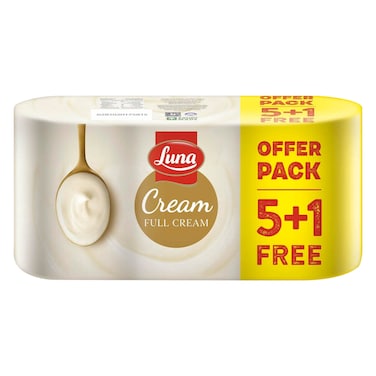 LUNA - Sterilized Full Cream 155g x5 + 1 Free