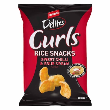 Fantastic Curls Sweet Chili &amp; Sour Cream &ndash; 80 g