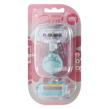 Orca Diva4 Mini Women's Disposable Razors 3 Pieces