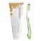 White Glo - Coffee &amp; Tea Formula Whitening Toothpaste with Anti-Stain Toothbrush &amp; Flosser Toothpicks, 100ml