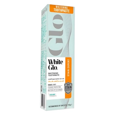 White Glo Stain Expert Whitening Toothpaste 115g