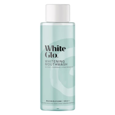 White Glo Whitening Mouthwash, 500ml