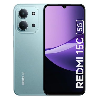 شاومي ريدمي 15C – هاتف ذكي – 256 جيجابايت + 8 جيجابايت رام – 5G – أخضر