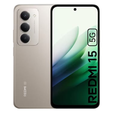 شاومي ريدمي 15 – هاتف ذكي – 256 جيجابايت + 8 جيجابايت رام – 5G – رمادي