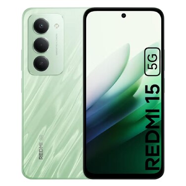شاومي ريدمي 15 – هاتف ذكي – 256 جيجابايت + 8 جيجابايت رام – 5G – أخضر