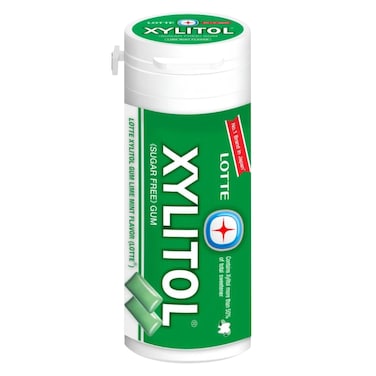 Lotte Xylitol Lime Mint Sugar Free Gum 29g