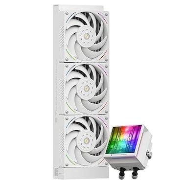 مبرد المعالج Thermalright Peerless Assassin 120 Vision ARGB أسود، مزود بستة أنابيب حرارية، وشاشة عرض مغناطيسية 2.8 بوصة بدقة 320 × 240، متوافق مع معالجات AM4/AM5 و Intel LGA1700/1851