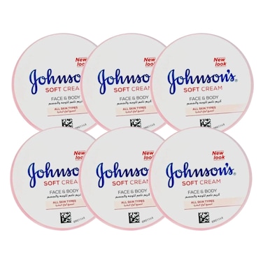 Johnson's Face &amp; Body Cream &ndash; 300 g &ndash; 3+3 Free