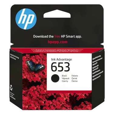 HP 653 Black Ink Cartridge