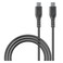 سيلولارلاين – كابل USB-C إلى USB-C بقوة 100 واط – 1.2 متر – أسود