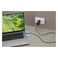 سيلولارلاين – كابل USB-C إلى USB-C بقوة 100 واط – 1.2 متر – أسود