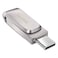 سان ديسك - ألترا دوال درايف لوكس USB تايب C بسعة 128 جيجابايت (SDDDC4-128G-G46)
