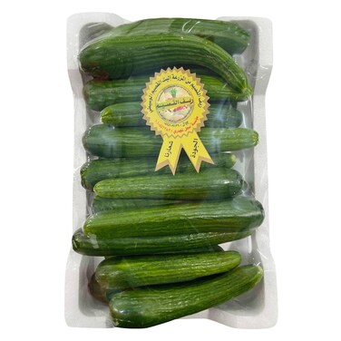 Reef AL Qassim Cucumbers &ndash; Approx. 1 kg Tray
