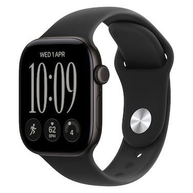 Apple Watch Series 12 GPS Smartwatch with Sport Band S/M 42mm Black