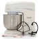 Edison Electric Mixer, 6.5 Liters, 1000 Watts, 6 Speeds - Pearl