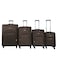 VIPTOUR 4 Piece Softside Spinner 4 Wheels Fabric Trolley Luggage With Number Lock 20/24/28/32 Inches, VT-TR514
