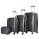 مجموعة حقائب سفر VIPTOUR مكونة من 4 قطع من حقيبة سفر ناعمة من البولي بروبيلين بسحاب قوي 14/20/24/28 بوصة