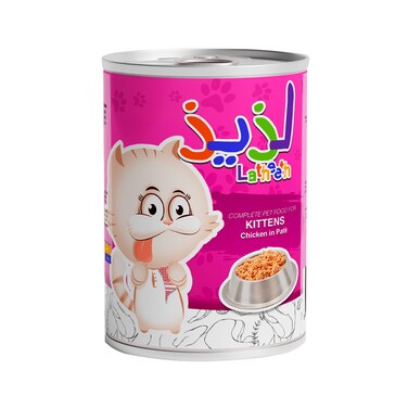 Latheeth Chicken in Pate Canned Kitten Food - 400 g - Pack of 24