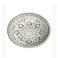 Tarhong Boho Medallion Saucer, Taupe, 5.2" x 5.2" x 1.1