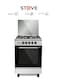 Gas Oven - 55*55 - 4 Burners - Full Safety - C-5555ST  (Installation Not Included)