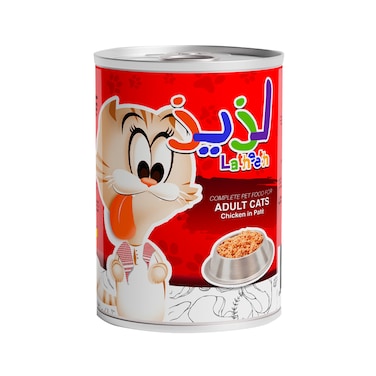Latheeth Chicken in Pate Adult Canned Cat Food - 400 g - Pack of 24
